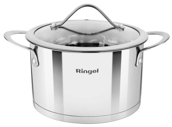 Каструля з кришкою RINGEL FUSION 3.6л, 20 см (RG 2020-20)