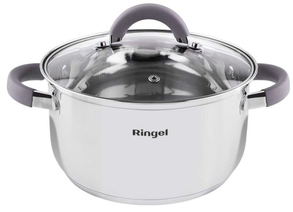 Каструля з кришкою RINGEL Meyer 5.5л, 24 см (RG-2008-24)