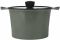 Каструля з кришкою RINGEL Zitrone Olive 5.8л, 24x16.2 см (RG-2108-24/2/OL)