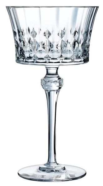 Набір келихів для шампанського та коктейлів CD'A Lady Diamond, 230 мл, 4 шт  (X1718)