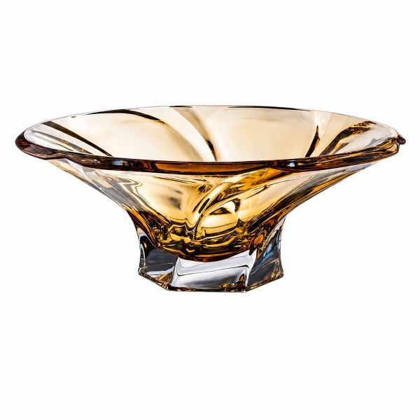 Фруктовница Bohemia Mozart Amber 305 мм (6KF18 72S70 305 H)