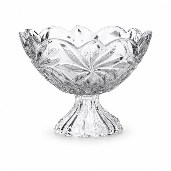 Фруктовница на ножке Bohemia Flora 285 мм (6KG79 99X03 285 Y)