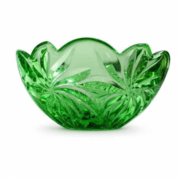 Фруктовница Bohemia Flora Green 280 мм (6KG79 72T27 280 Z)