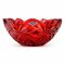 Фруктовница Bohemia Flora Red 280 мм (6KG79 72T62 280 R)