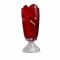 Ваза на ножке Bohemia Flora Red 365 мм (8KH29 72T62 365 R)