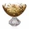Фруктовница на ножке Bohemia Flora Amber 285 мм (6KG79 72W13 285 H)
