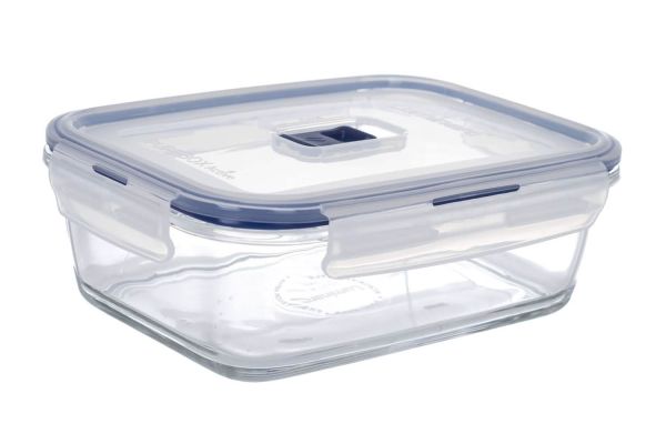 Скляний контейнер для зберігання прямокутний LUMINARC PURE BOX ACTIVE 820 мл (P3547)