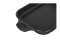 Гусятниця з кришкою RINGEL Zitrone Black (ростер) 6+3л, 34x24x13.5 см (RG-2108-34 BL-R)