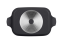 Гусятниця з кришкою RINGEL Zitrone Black (ростер) 6+3л, 34x24x13.5 см (RG-2108-34 BL-R)