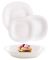 Столовый сервиз LUMINARC CARINE WHITE 18 пр. (N2184)